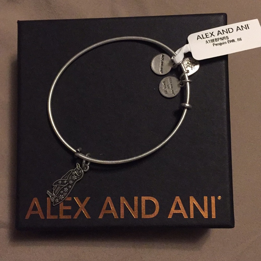Alex & Ani penguin bracelet